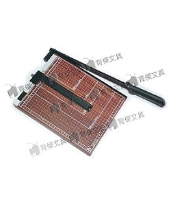 YJ 裁紙機 B3 木製-附壓條 No.301-1