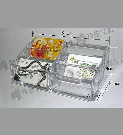 YJ 壓克力名片座 | 名片架 (六格)
