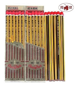 中華牌 No.6181 HB鉛筆 / 書寫鉛筆 (1打入)