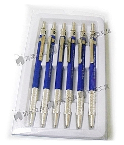 YJ-MP8001 推進式工程筆2.0mm 可分級數/可調整視窗 (6支入)